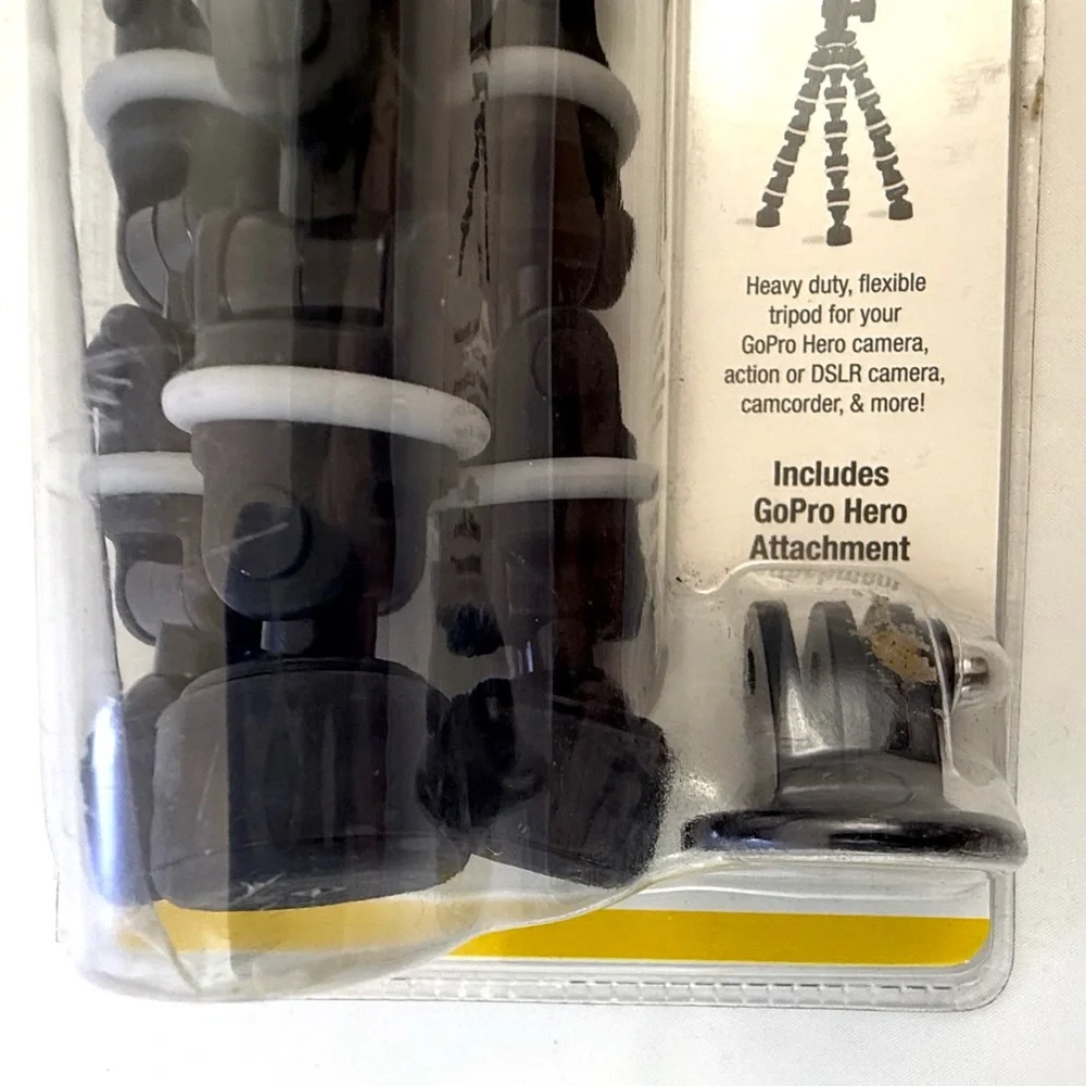 Targus Grypton Pro XL Flexible Tripod with GoPro Mount New in Original Packaging
